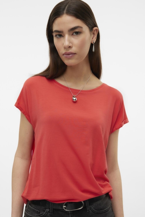 Vero Moda vmava plain ss top ga jrs noos